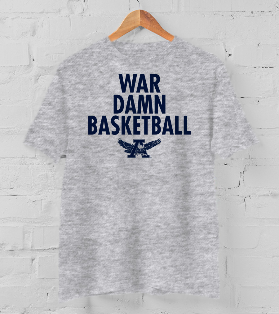 Auburn War Damn Basketball Eagle T-Shirt