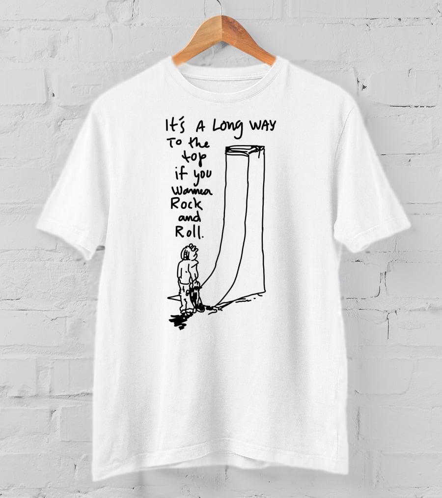 Manuela Polar Skate Co It's A Long Way To The Top Rock'n'roll T-Shirt