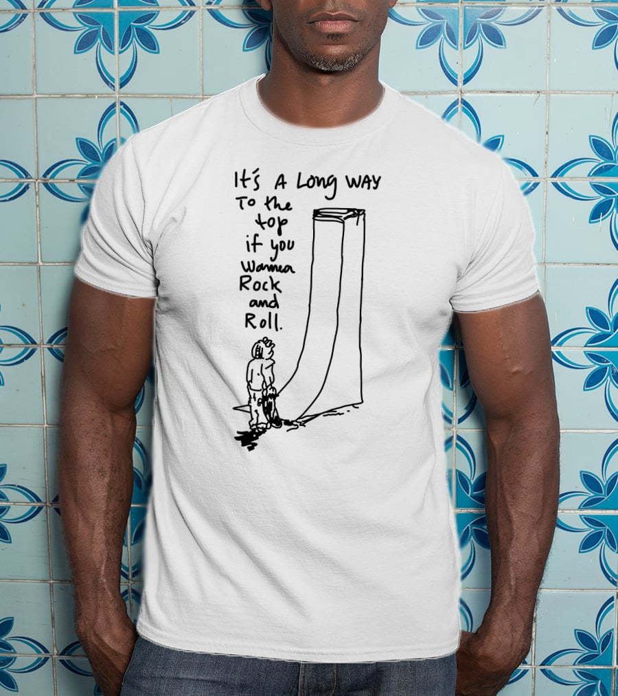 Manuela Polar Skate Co It's A Long Way To The Top Rock'n'roll T-Shirt