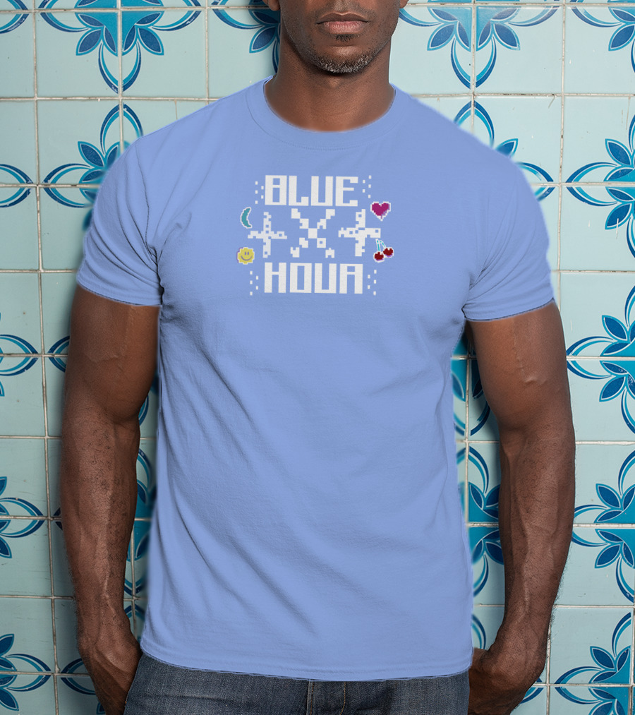 BLUE HOUR Moon Star Heart Sun Cherry T-Shirt
