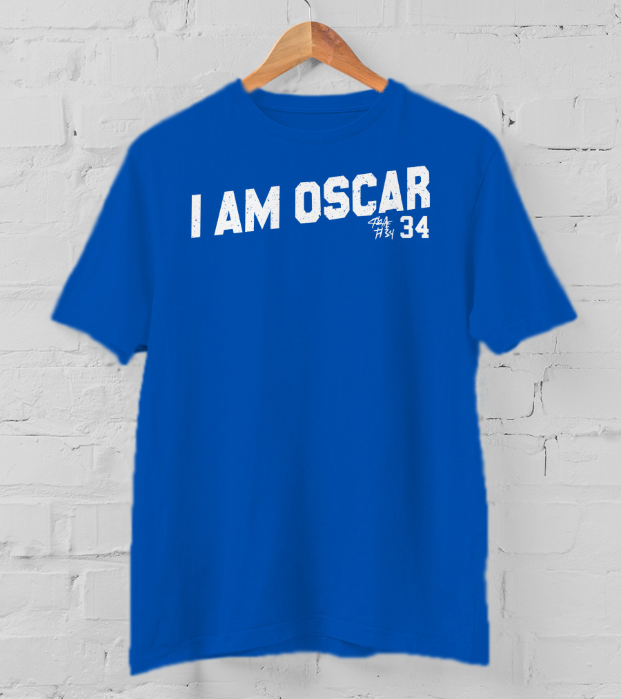 Kentucky Branded I Am Oscar 34 Royal T-Shirt