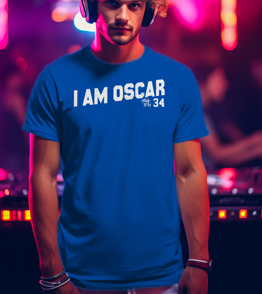 Kentucky Branded I Am Oscar 34 Royal T-Shirt