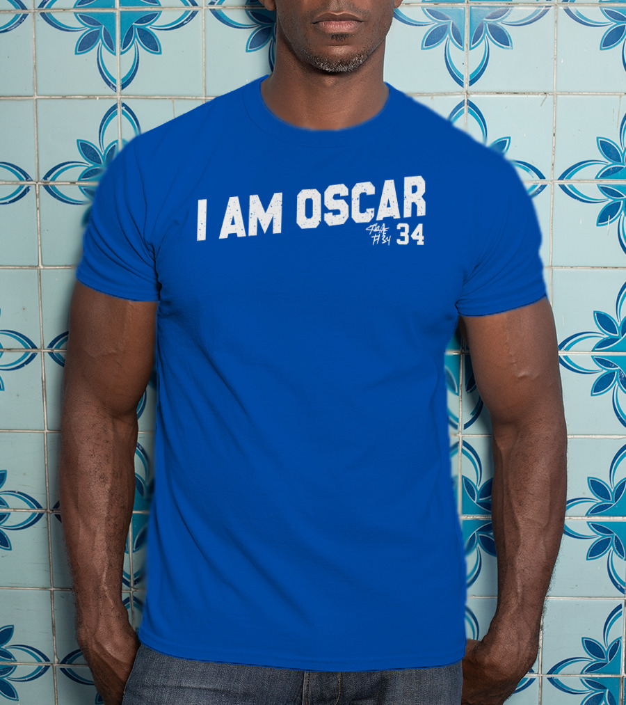 Kentucky Branded I Am Oscar 34 Royal T-Shirt