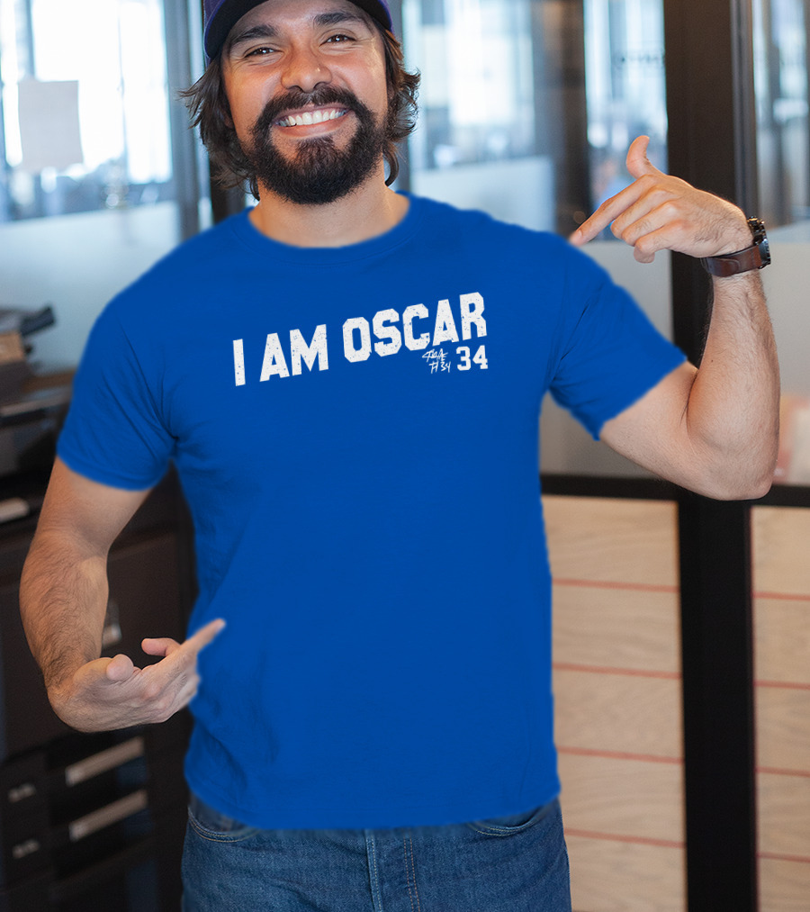 Kentucky Branded I Am Oscar 34 Royal T-Shirt
