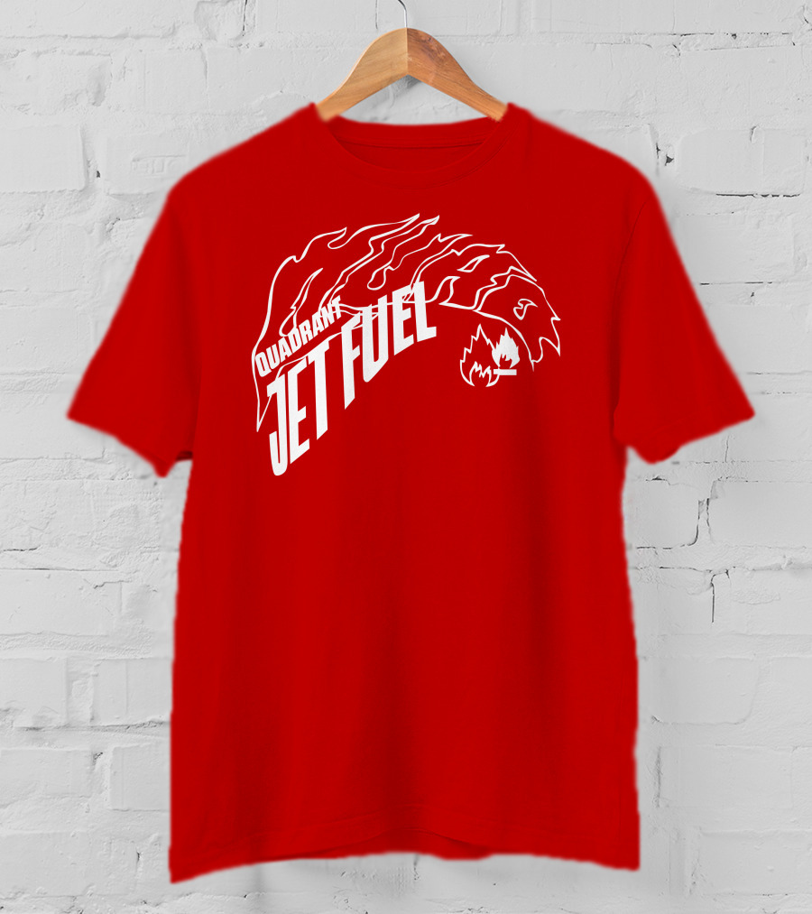 Quadrant Jet Fuel Flame T-Shirt