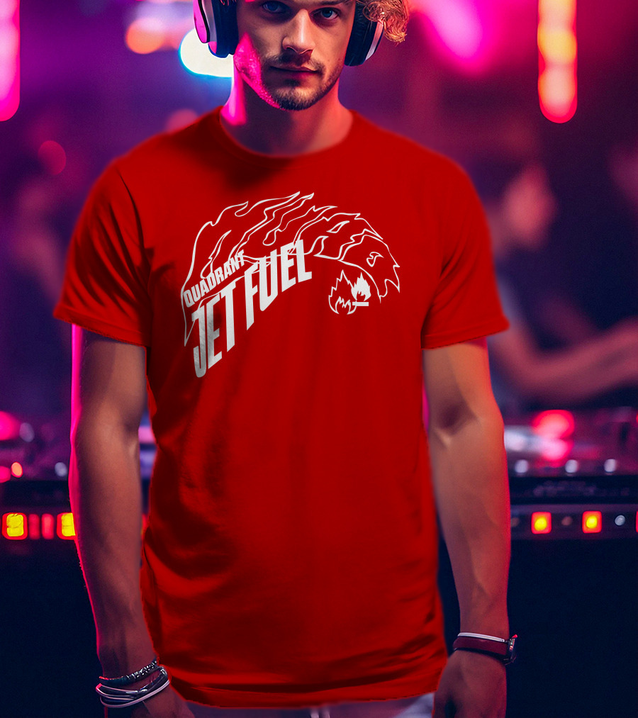 Quadrant Jet Fuel Flame T-Shirt
