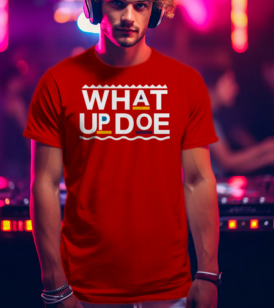 Jemele Hill What Up Doe Bold Text T-Shirt