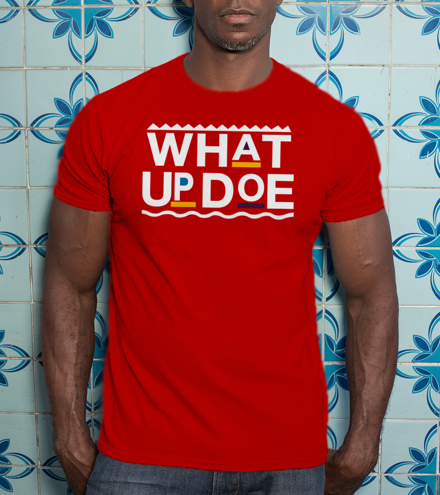 Jemele Hill What Up Doe Bold Text T-Shirt