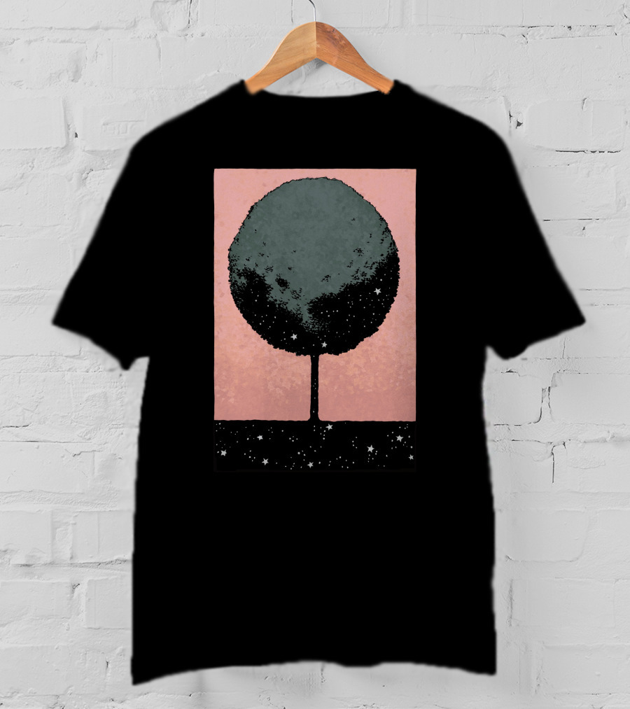 Tree Of Dreams Night Sky Stars T-Shirt