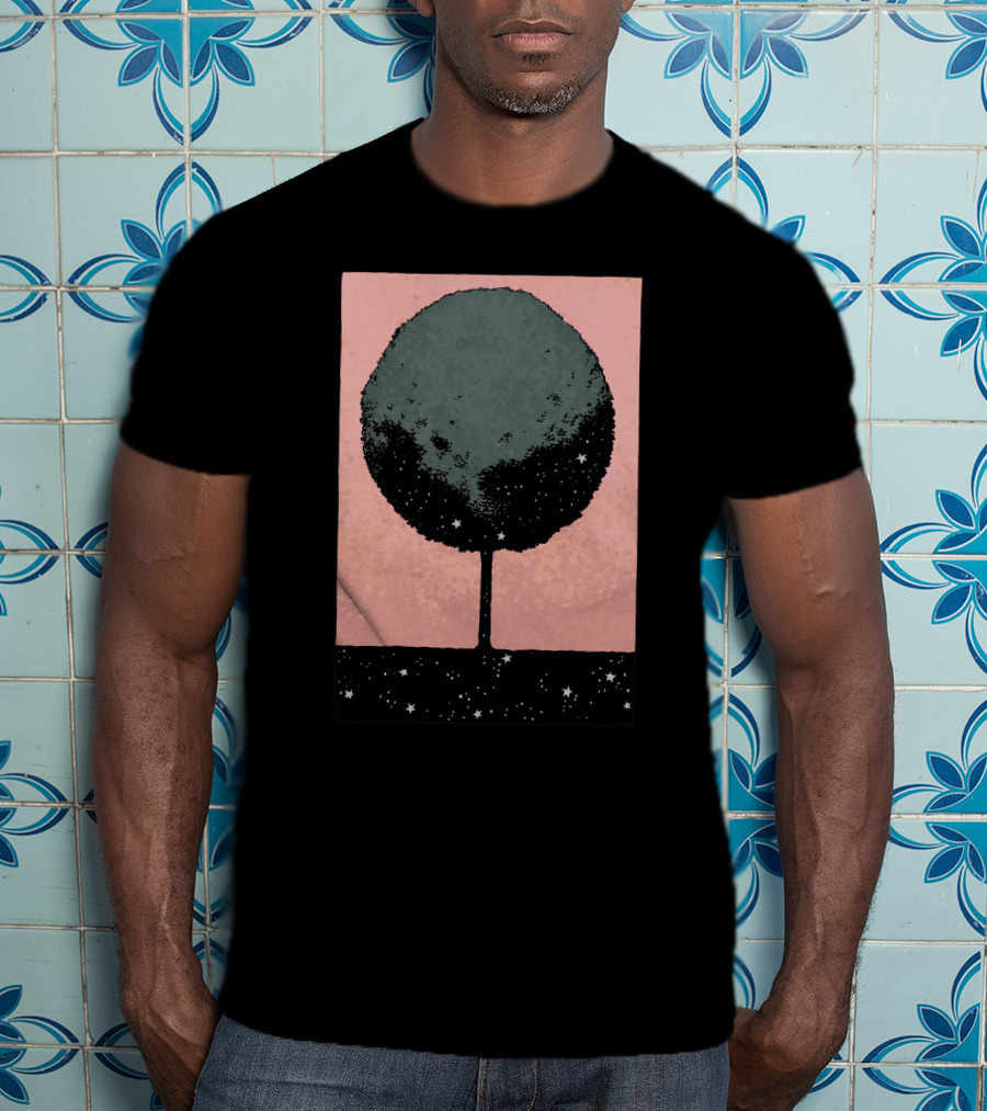 Tree Of Dreams Night Sky Stars T-Shirt