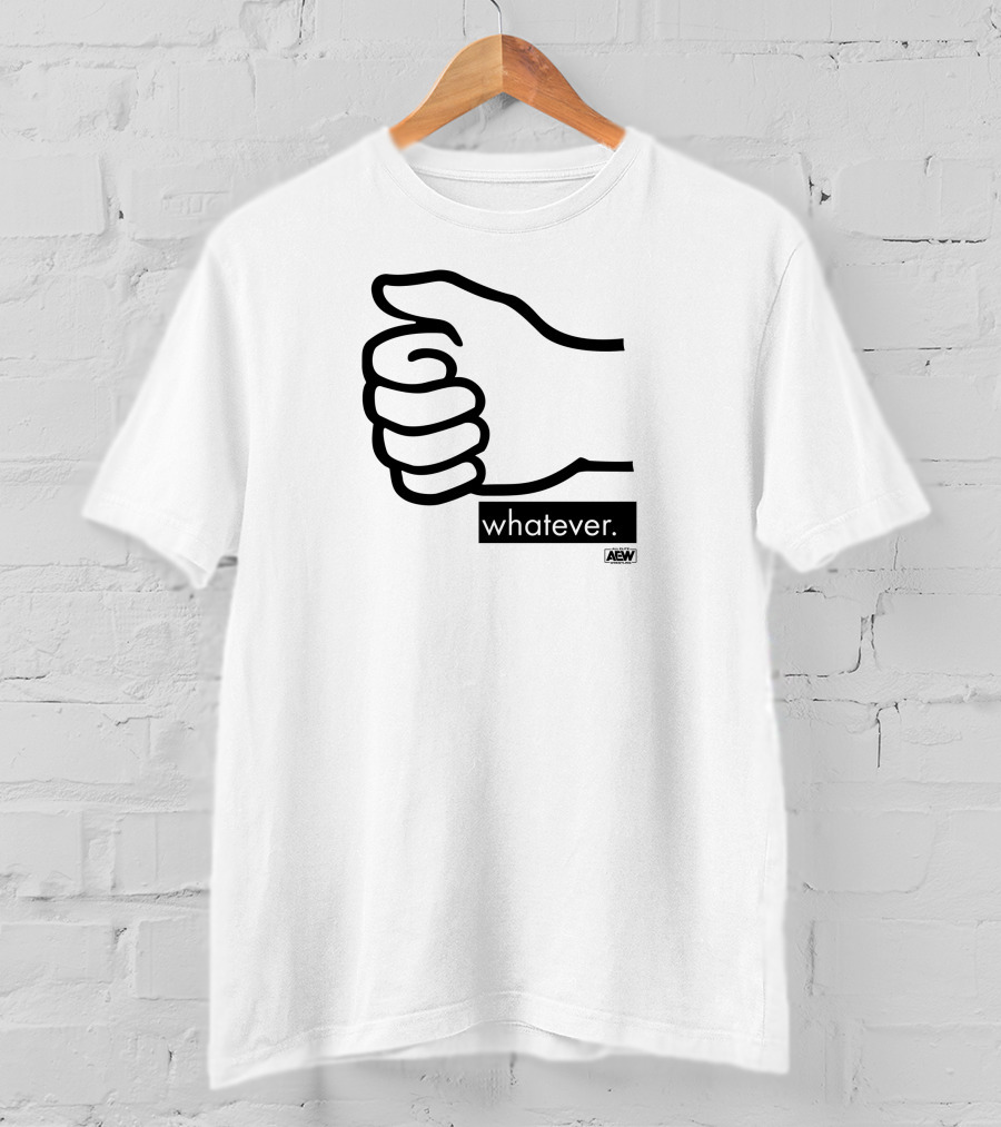 Orange Cassidy Whatever AEW Thumb Gesture T-Shirt