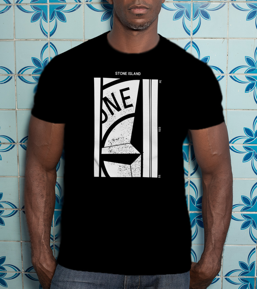 Stone Island PE 022 SS Graphic Mosaic T-Shirt