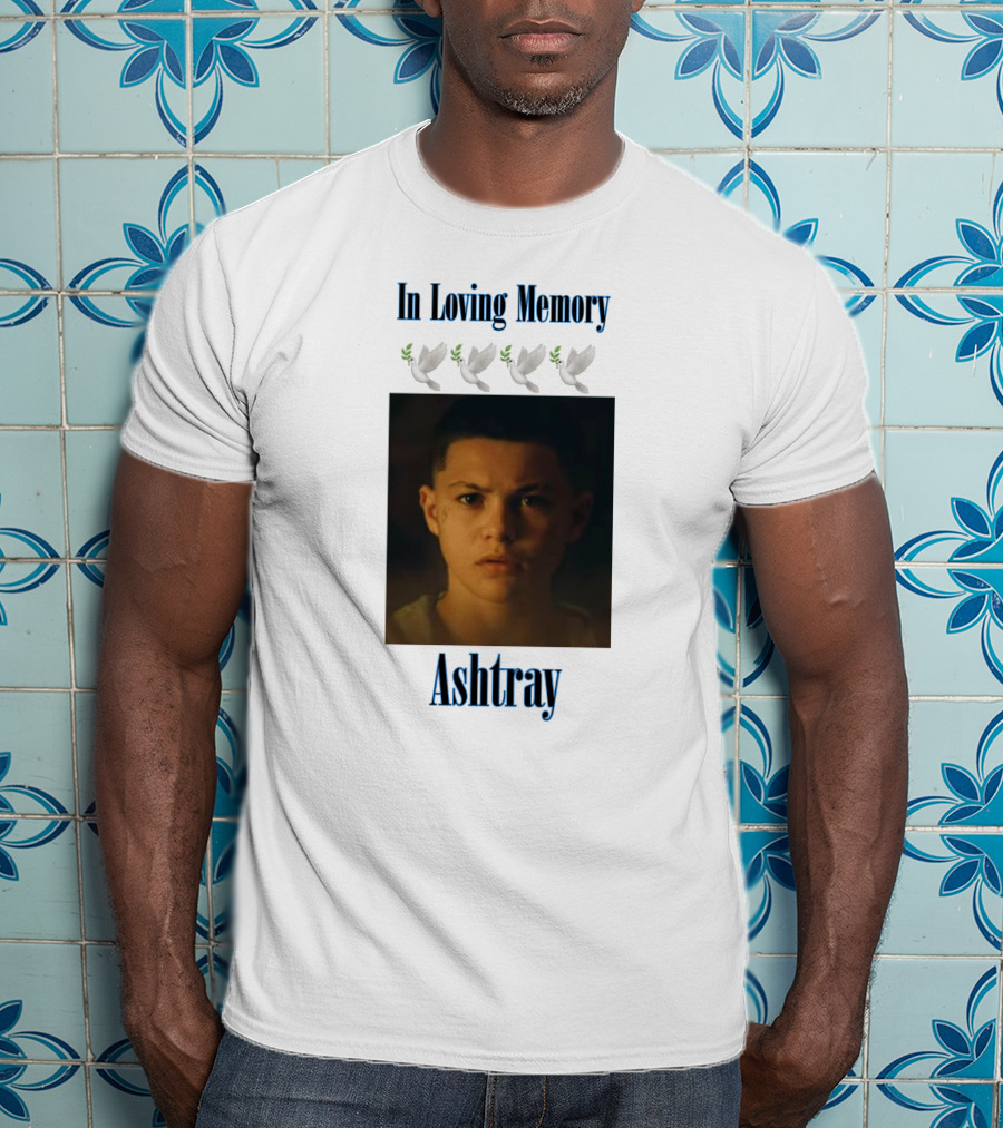 In Loving Memory Ashtray Stevenson Jean Doves T-Shirt