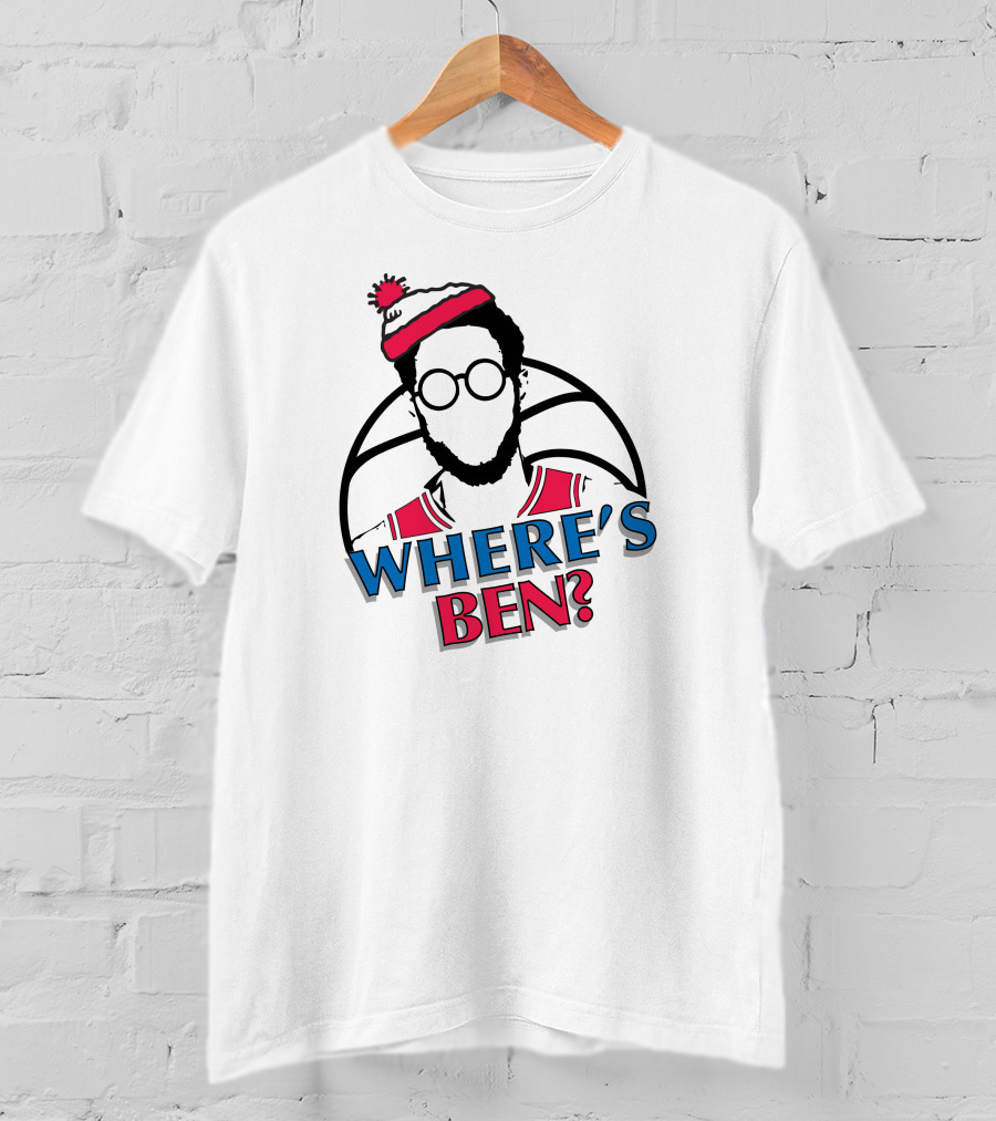 WHERE'S BEN Basketball Search Adventure T-Shirt