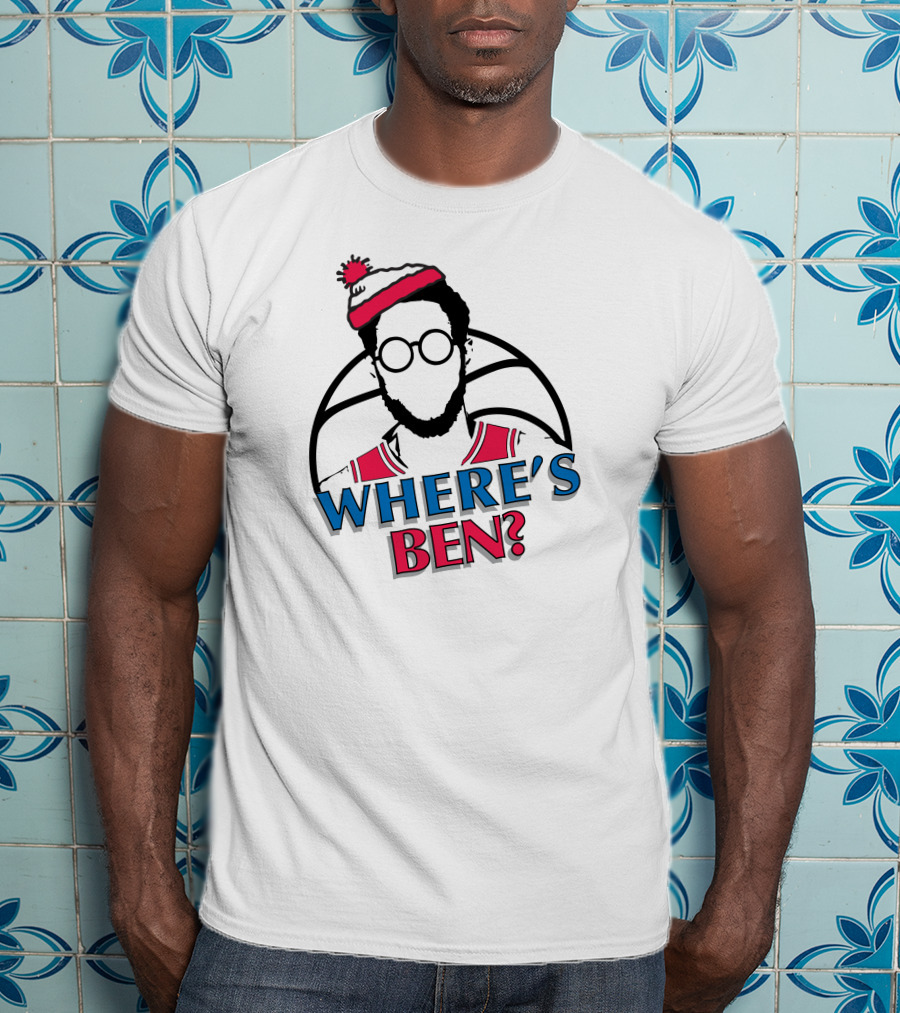 WHERE'S BEN Basketball Search Adventure T-Shirt