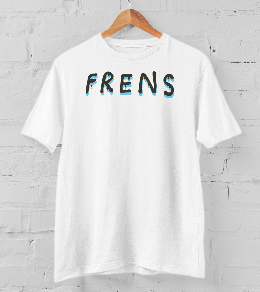 Alien Frens Dripping Text T-Shirt