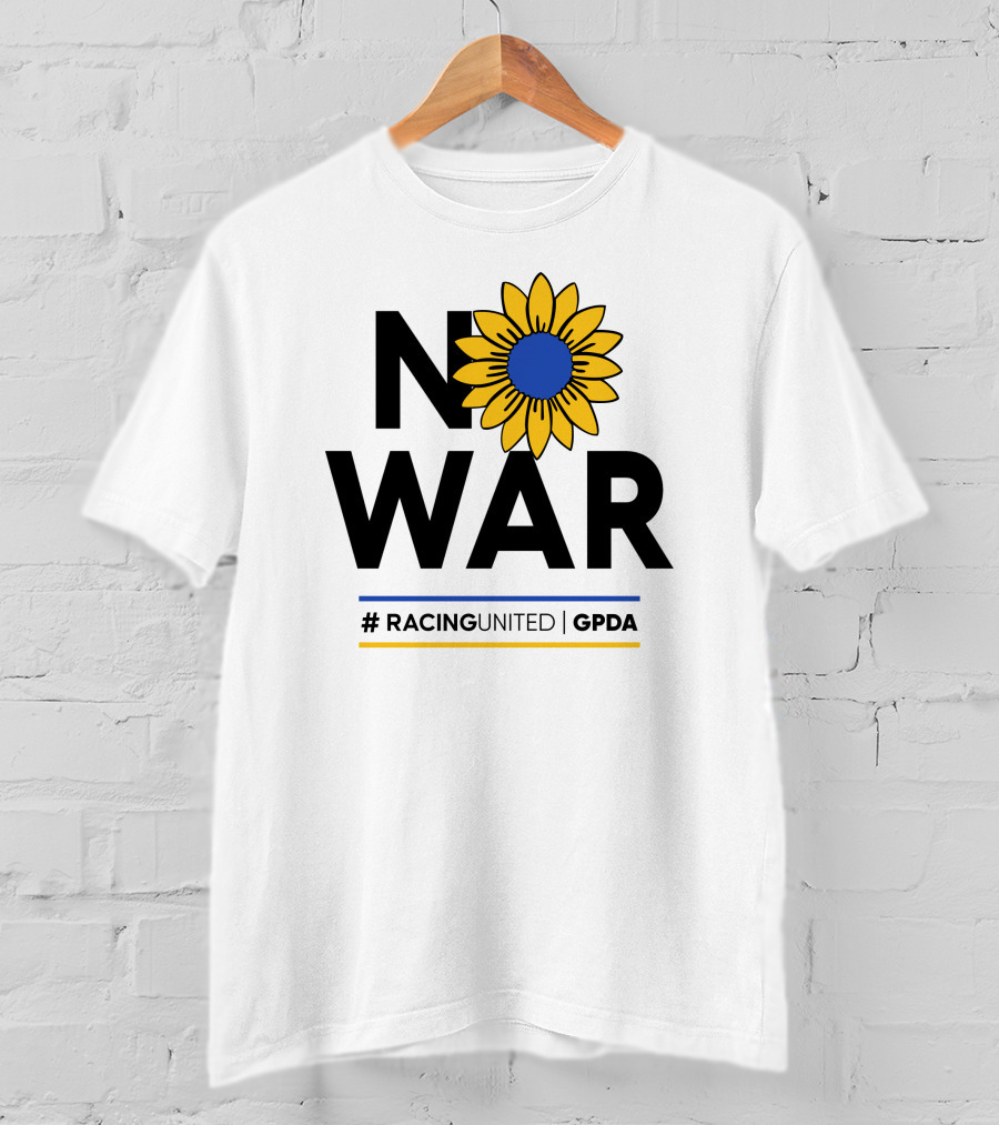 No War Racing United GPDA Lance Stroll Sunflower T-Shirt