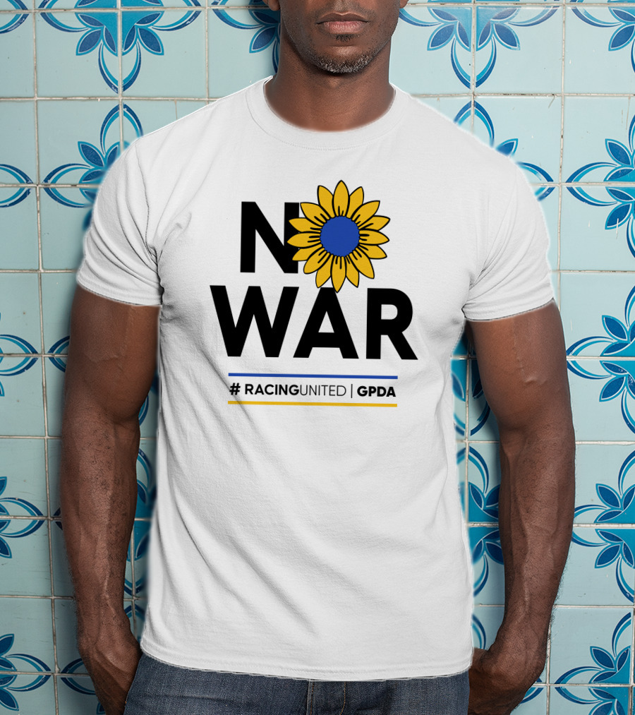 No War Racing United GPDA Lance Stroll Sunflower T-Shirt