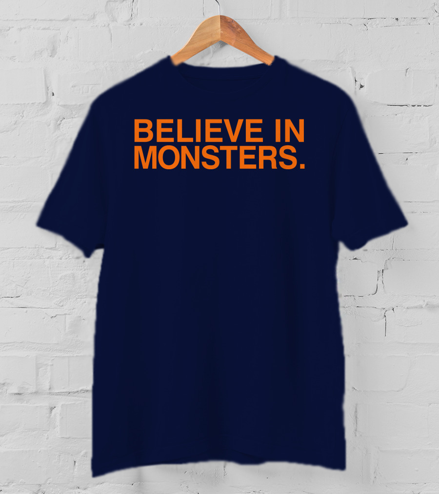 Brenda Webber Obvious Store Believe In Monsters T-Shirt