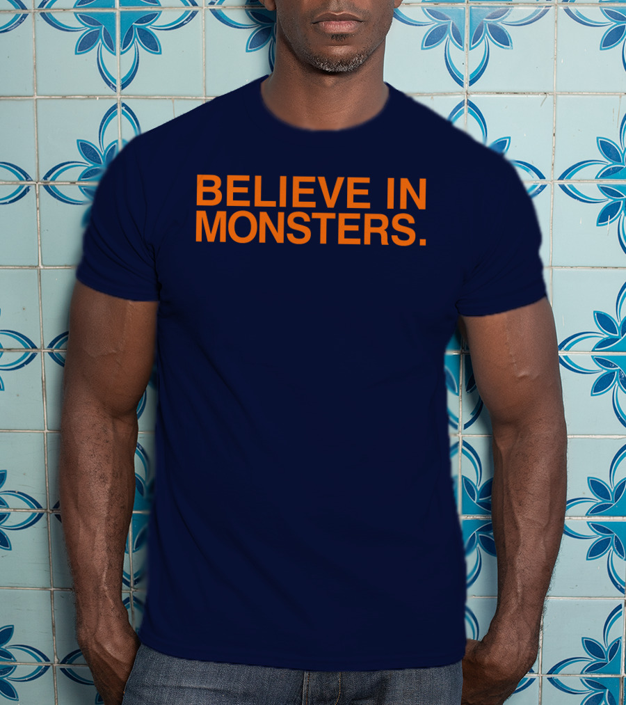 Brenda Webber Obvious Store Believe In Monsters T-Shirt