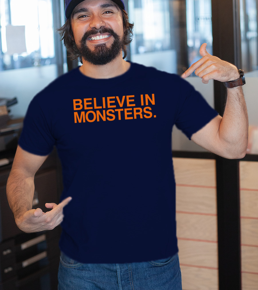 Brenda Webber Obvious Store Believe In Monsters T-Shirt