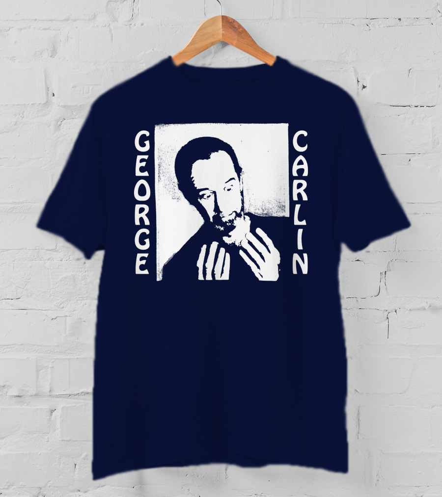Wyco Vintage Shop Channing Tatum George Carlin It Only Hurts When I Think T-Shirt
