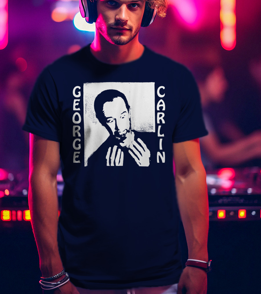 Wyco Vintage Shop Channing Tatum George Carlin It Only Hurts When I Think T-Shirt