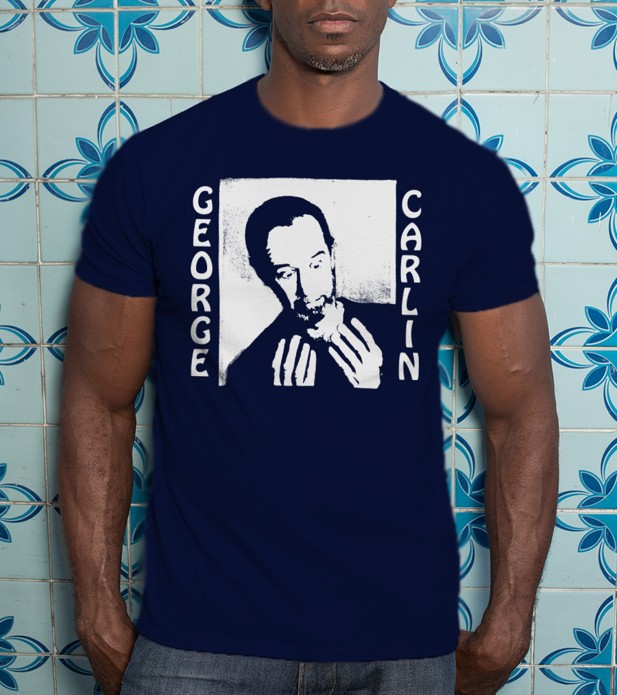 Wyco Vintage Shop Channing Tatum George Carlin It Only Hurts When I Think T-Shirt