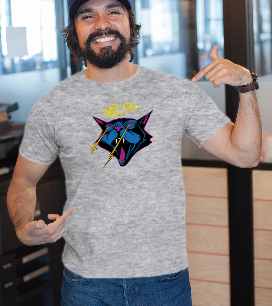 Nea's Karlsson Bad Cat Lightning Eyes T-Shirt