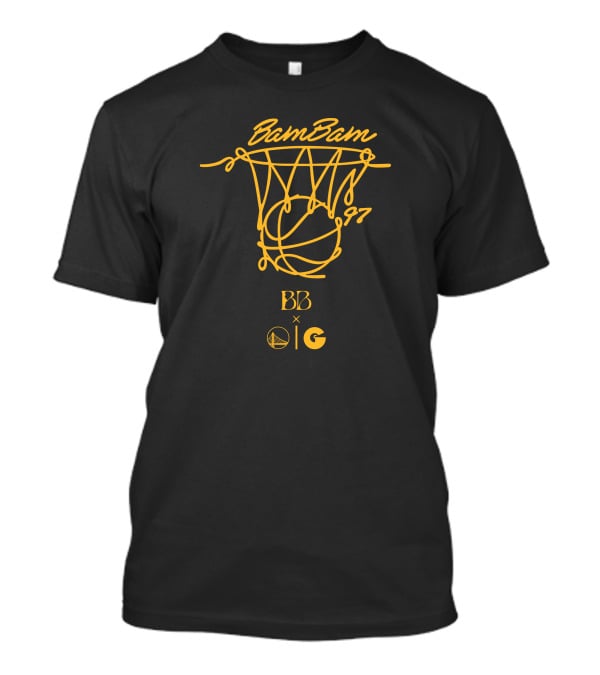 Warriors Shop BamBam Above Rim 97 BB X GSW Warriors Fanatics Men's T-Shirt