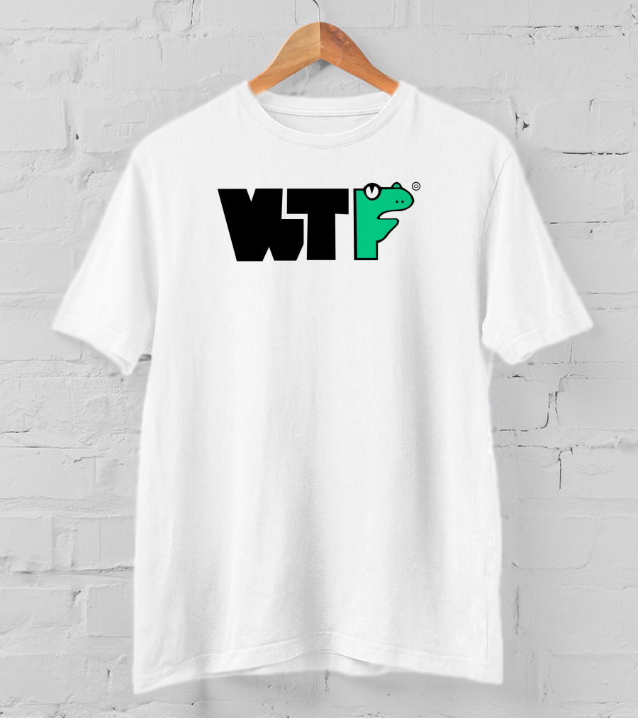 Gleam Store WTF What The Frog T-Shirt