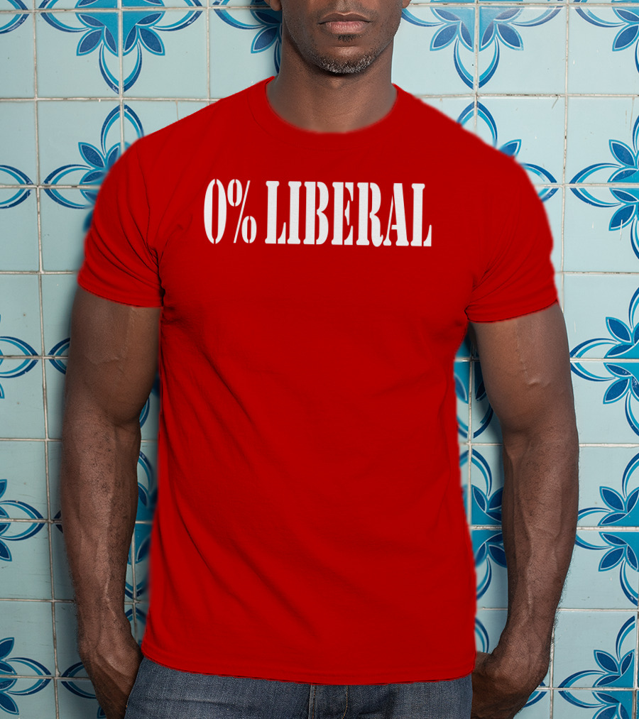 Real Bryson Gray 0% Liberal T-Shirt