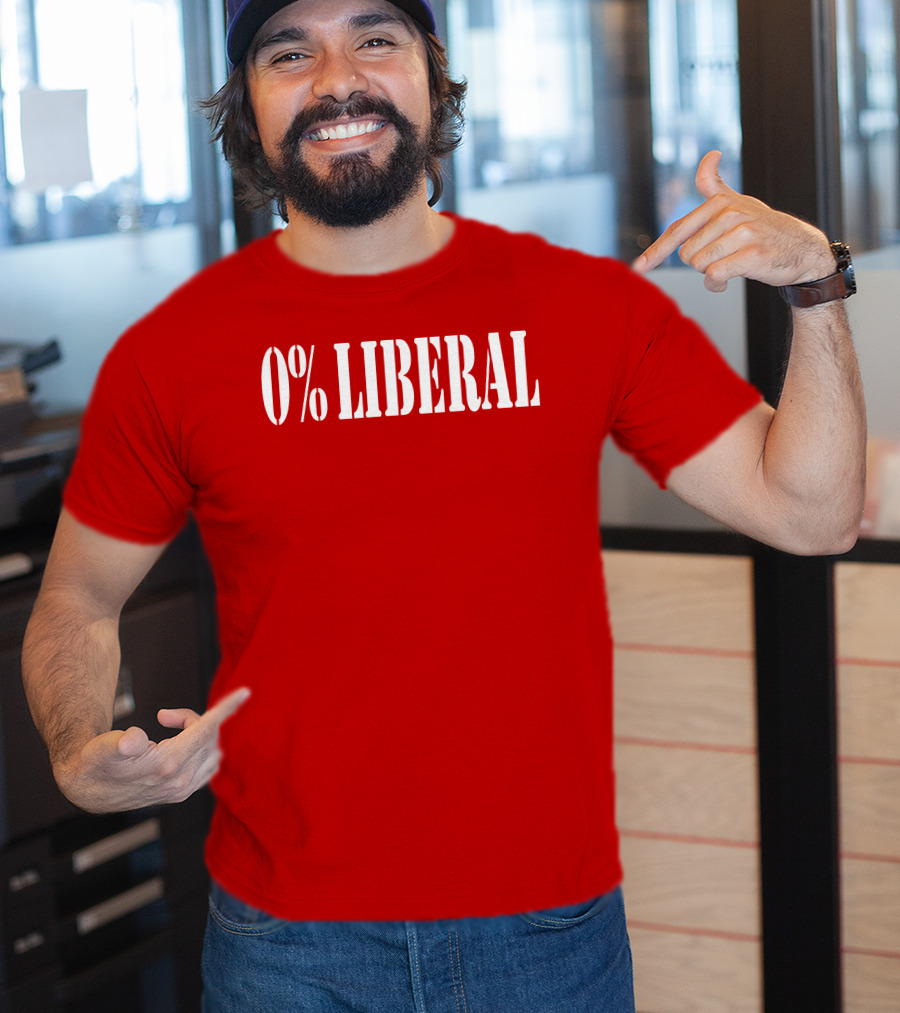 Real Bryson Gray 0% Liberal T-Shirt