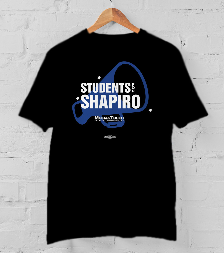 Students For Shapiro MeidasTouch Because Truth Is Golden T-Shirt