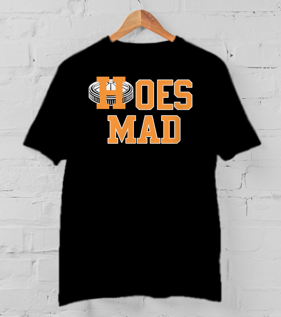 Southern Delicacyltd Hoes Mad Text With Wheel Visual T-Shirt