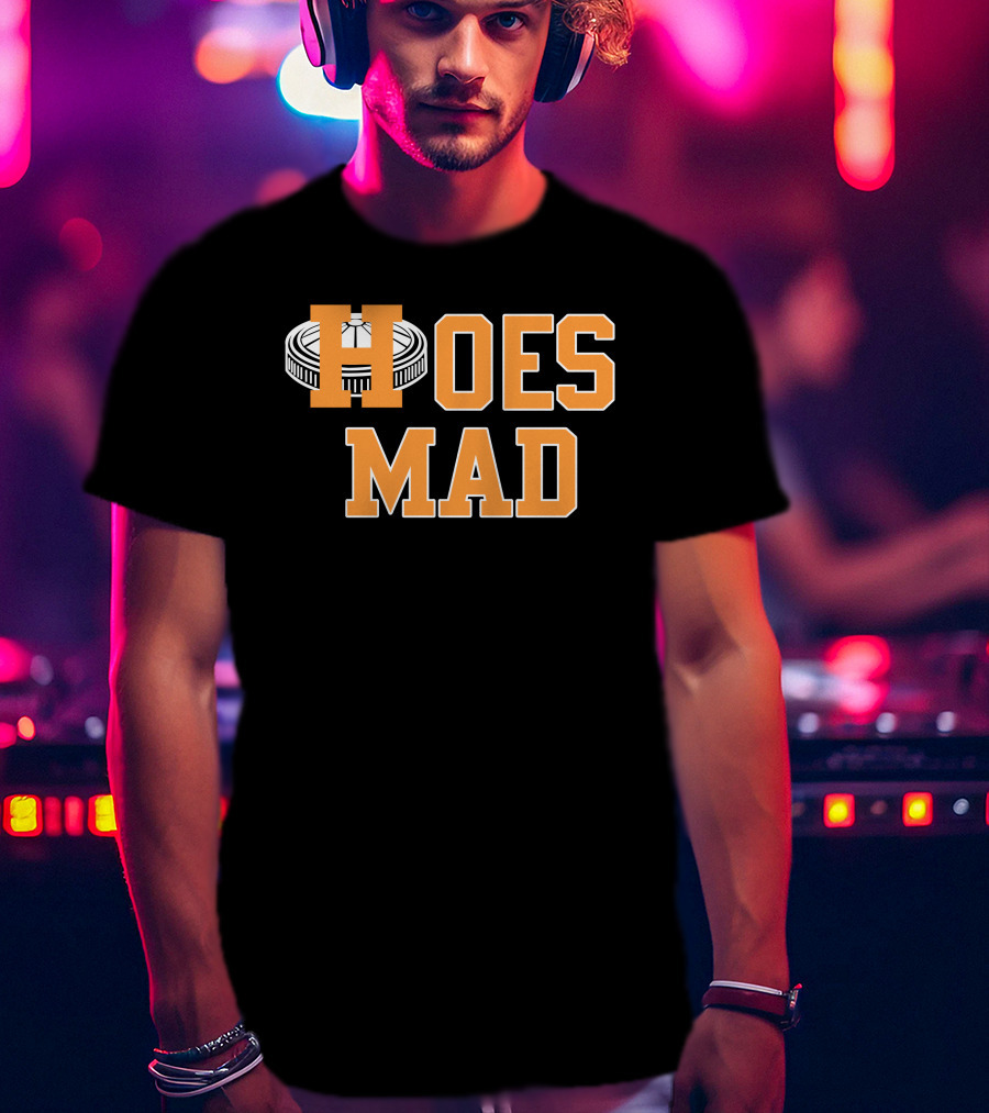 Southern Delicacyltd Hoes Mad Text With Wheel Visual T-Shirt