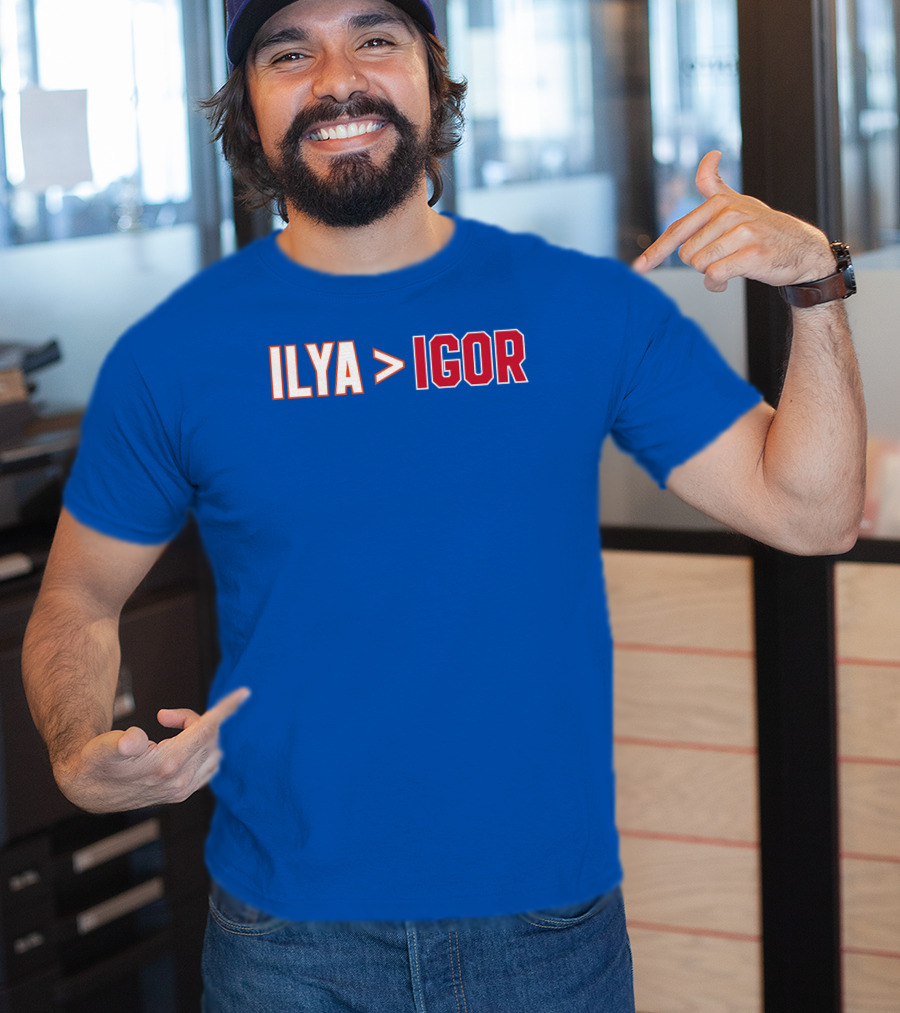 ILYA Greater Than IGOR Bold Rivalry T-Shirt