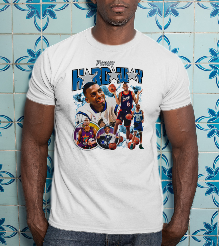 Penny Hardaway Sparkboyzco Merch NBA USA Basketball Memphis State T-Shirt