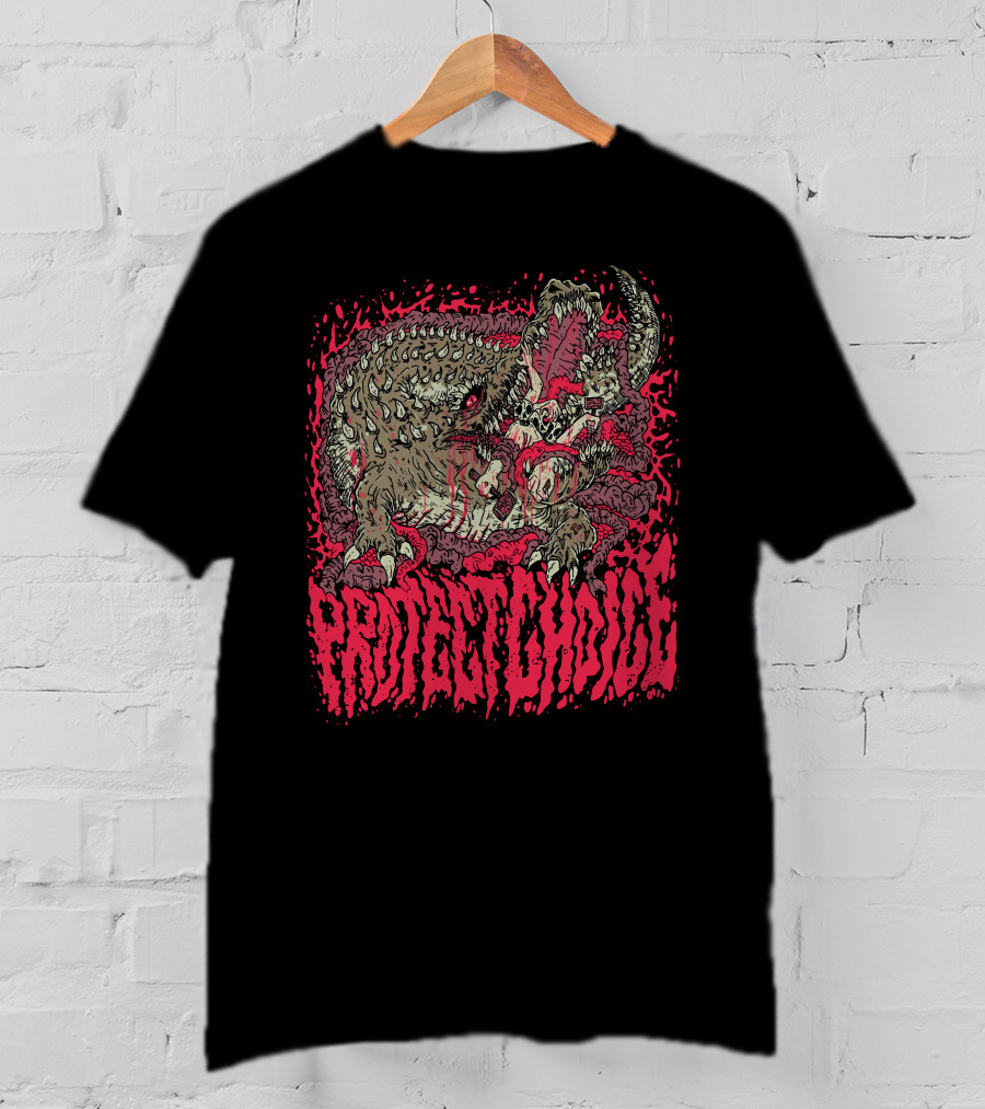 Protect Choice Fierce Gator Attack Scene T-Shirt