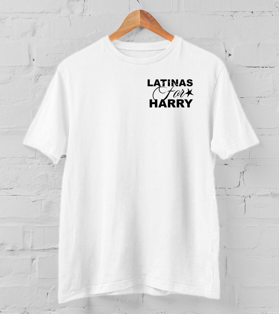 Latinas For Harry Star T-Shirt