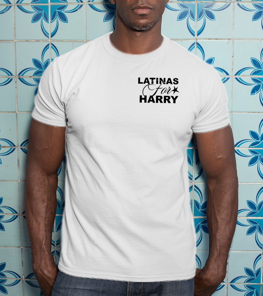 Latinas For Harry Star T-Shirt