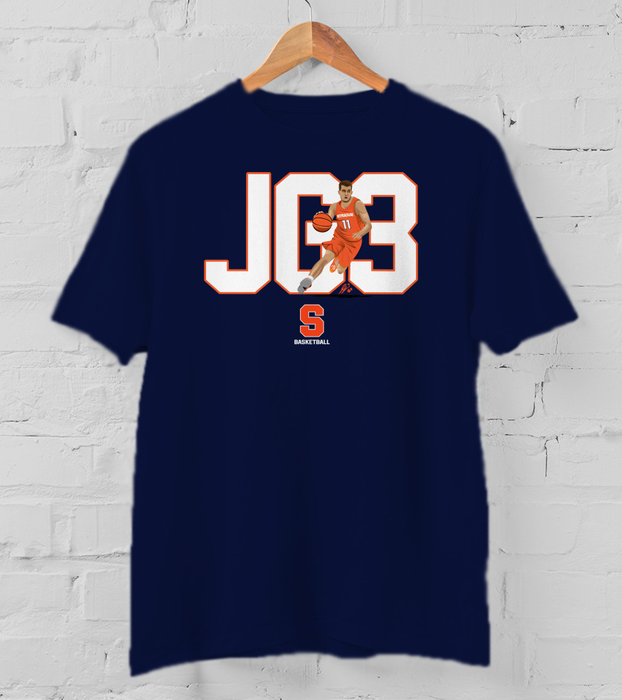 JG3 Joe Girard Syracuse S Basketball The Players Trunk Collaboration T-Shirt
