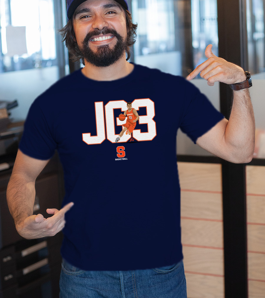 JG3 Joe Girard Syracuse S Basketball The Players Trunk Collaboration T-Shirt