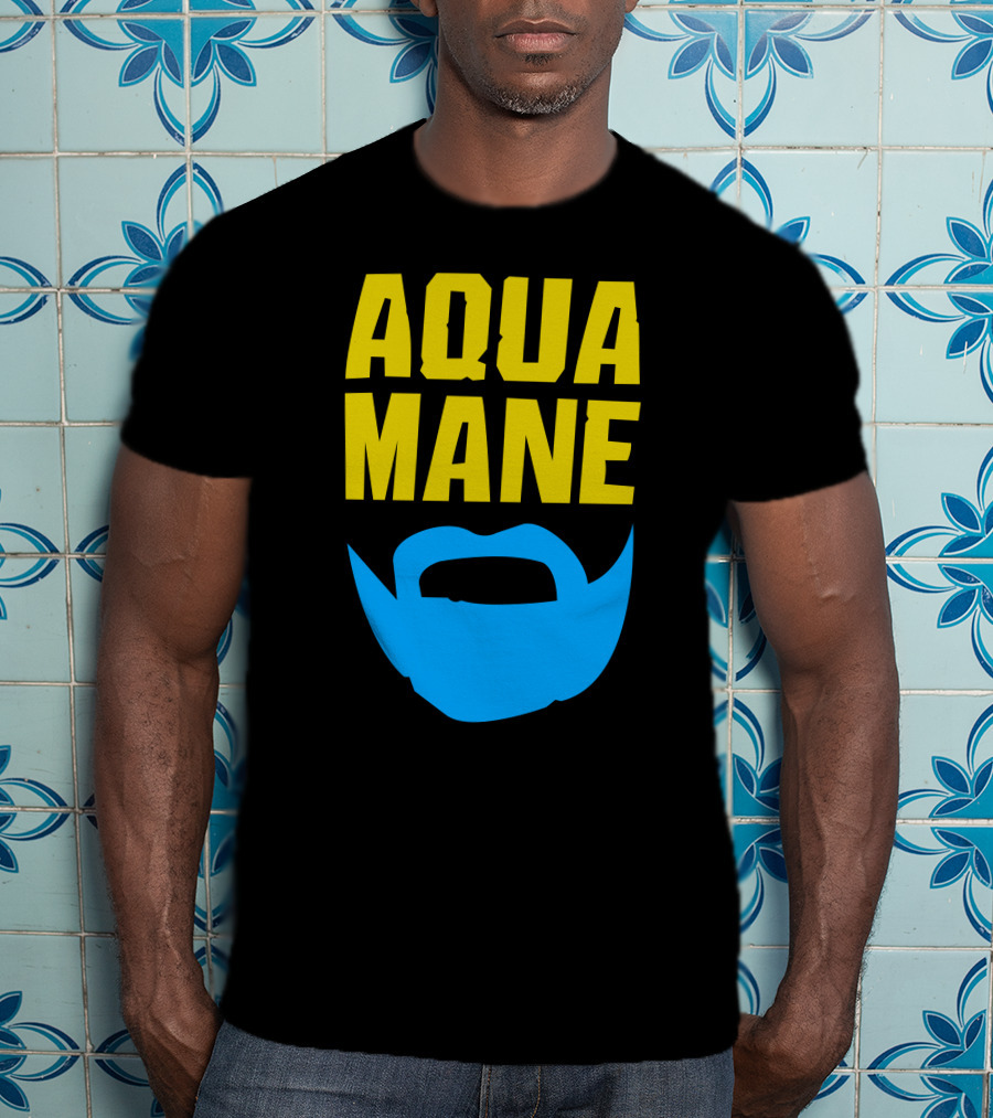 Memphis Grizzlies Aqua Mane Beard T-Shirt
