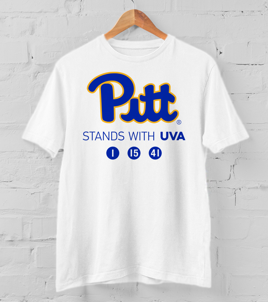 Pitt Stands With UVA 1 15 41 T-Shirt