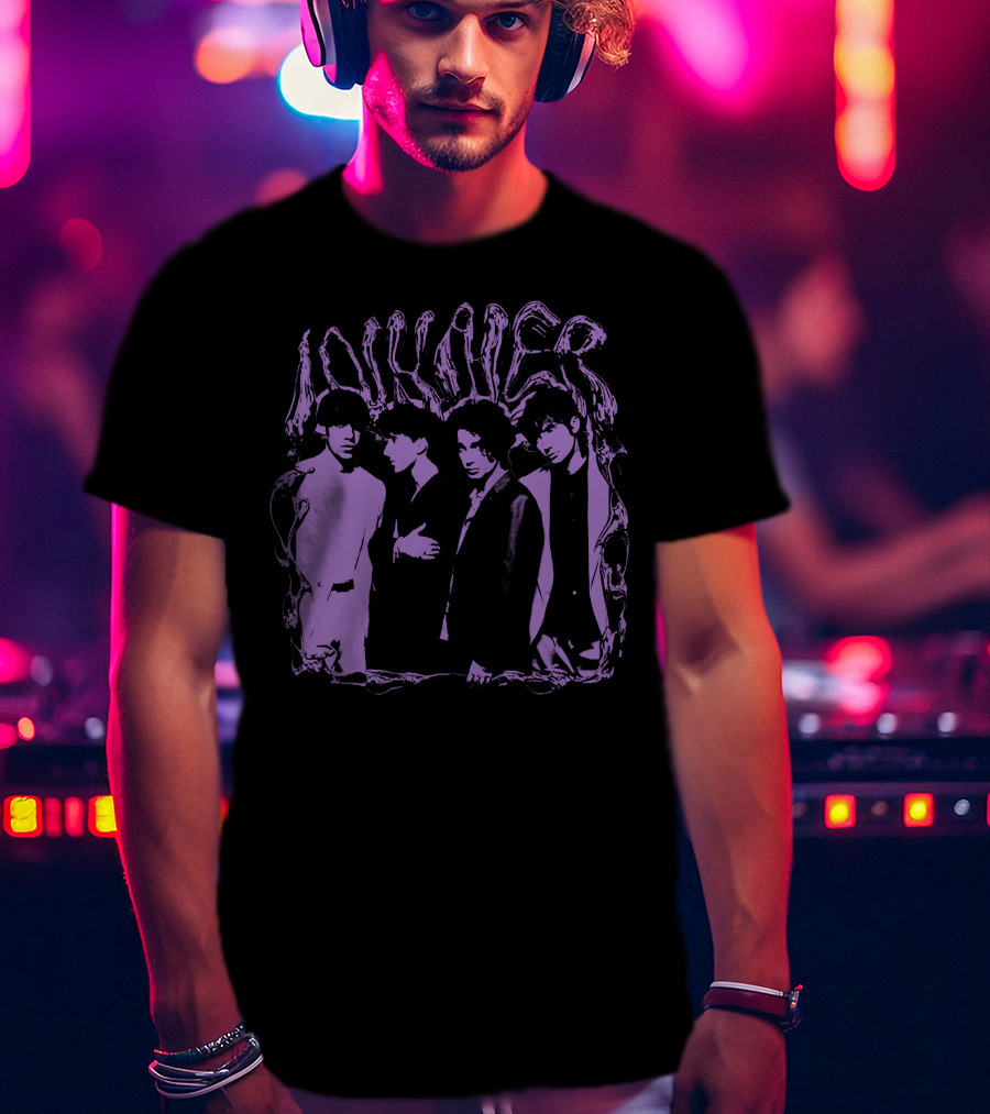 Inhaler Band Purple Photo T-Shirt
