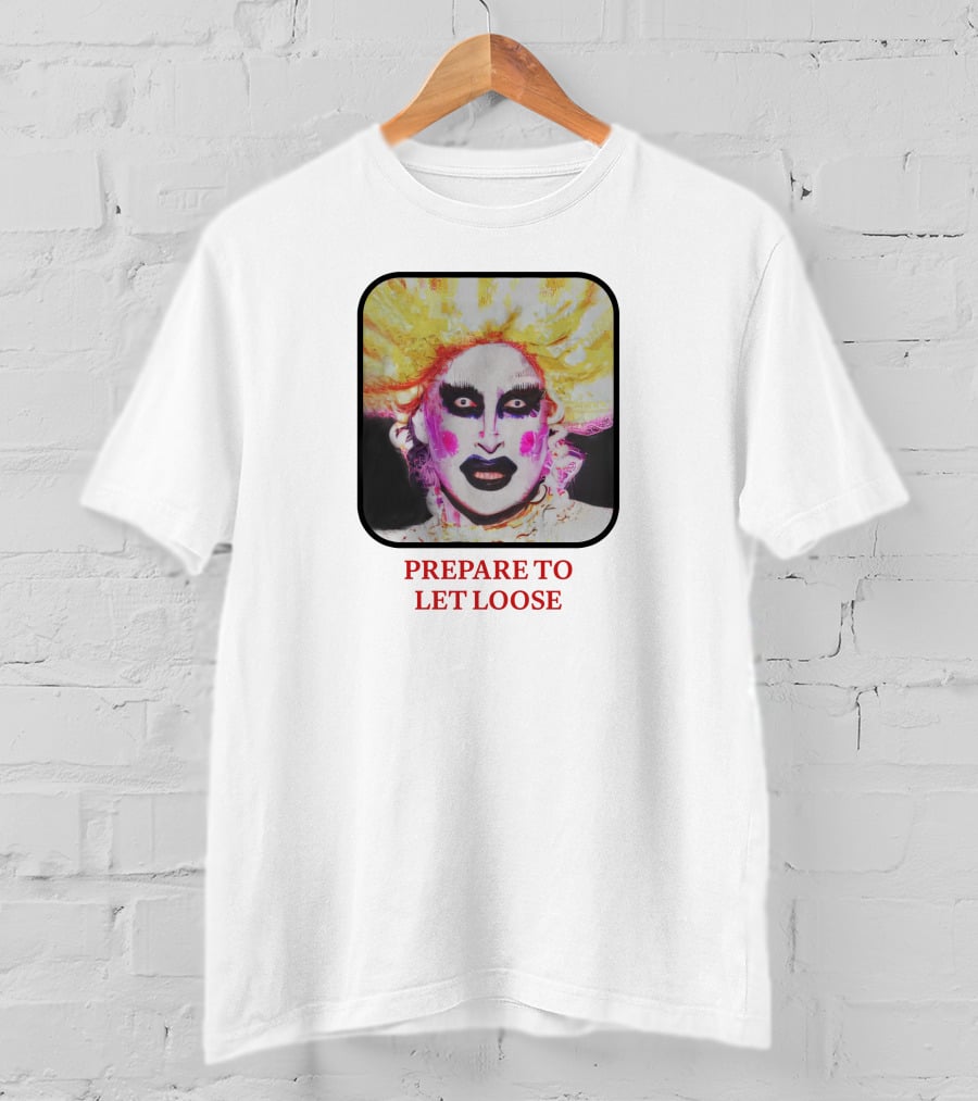 Prepare To Let Loose Dramatic Expression T-Shirt