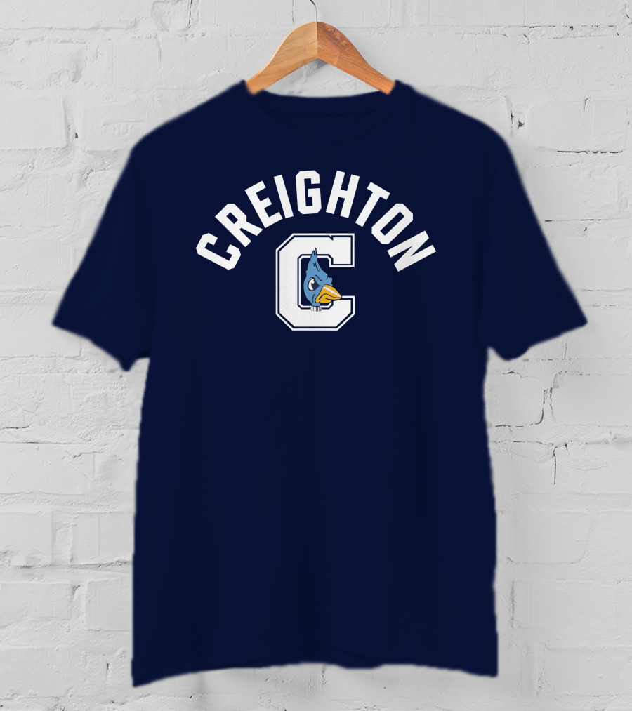 Creighton Bluejays Vintage Logo Classic C Emblem T-Shirt