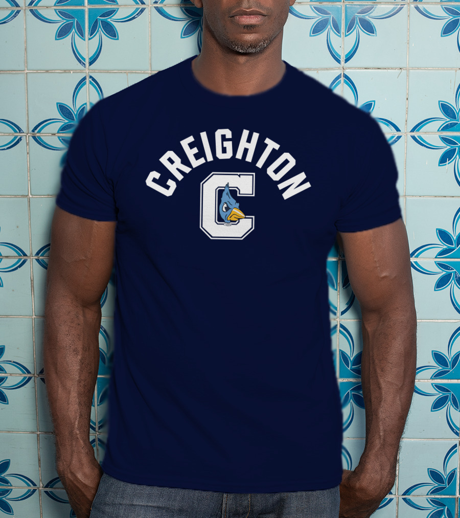 Creighton Bluejays Vintage Logo Classic C Emblem T-Shirt