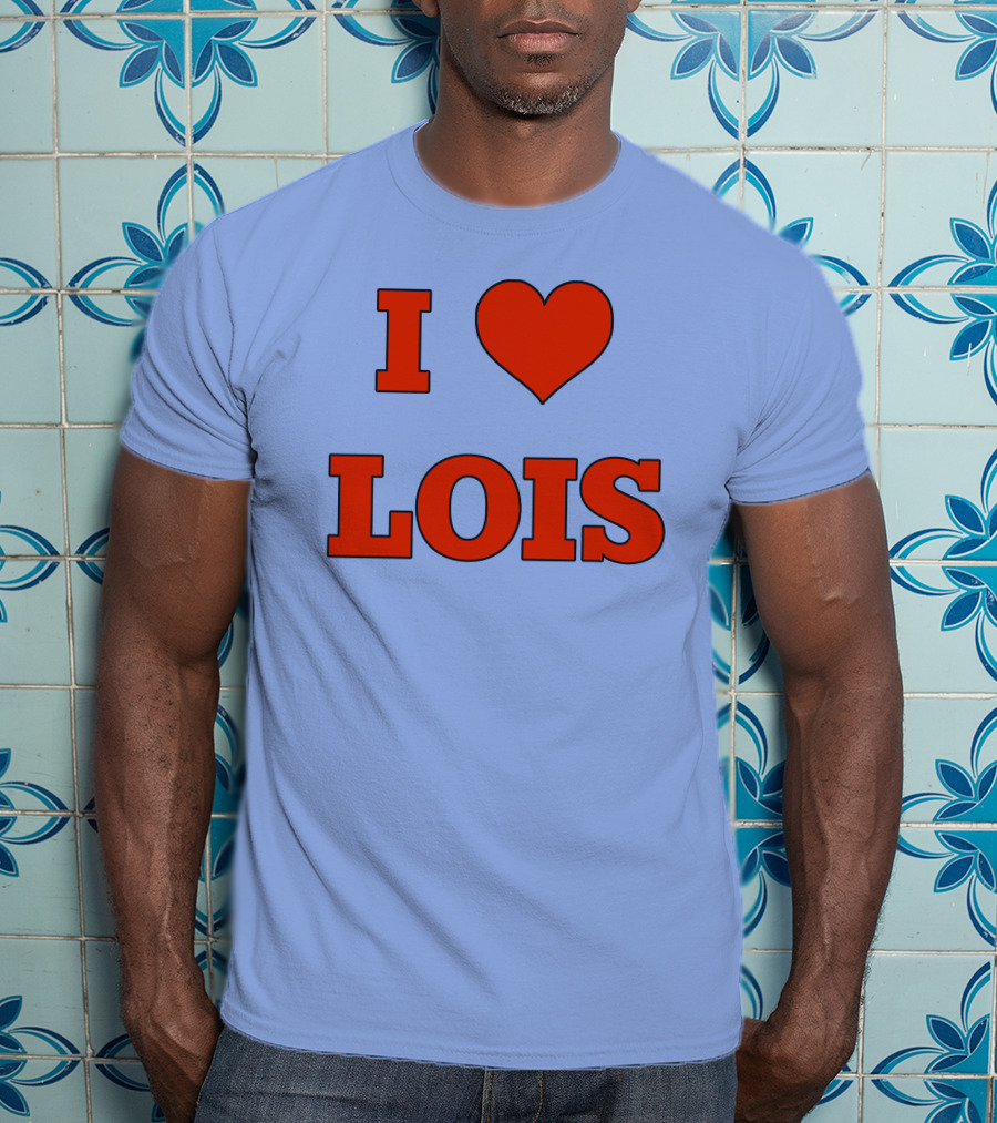 Peter Griffin I Love Lois Heart T-Shirt
